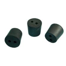 RUBBER STOPPER 2 HOLE FOR BOILING TUBE