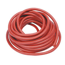 RUBBER HOSE 6MM (IM) FOR BUNSEN BURNER WITH READY FITTING