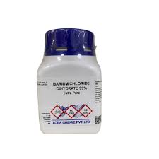 BARIUM CHLORIDE DIHYDRATE EXTRA PURE 99% 500G GRIFFCHEM
