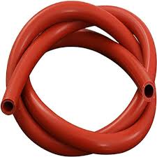 RUBBER HOSE RED HEAVY WALL PER METER