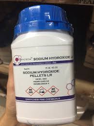 SODIUM HYDROXIDE PELLETS LR 500G GRIFFCHEM