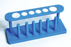 TEST TUBE STAND 6 HOLE PLASTIC