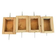 CELL HOLDER 1 CELL (WOODEN)