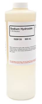 SODIUM HYDROXIDE SOLUTION N/10 500ML GRIFFCHEM