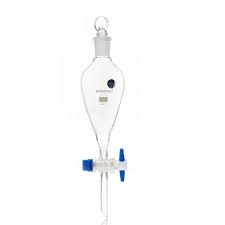 SEPARATING FUNNEL 125ML 6403017 (BOROSIL®) PTFE STOP COCK