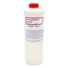 PHENOLPHTHALEIN SOLUTION 500ML L/P