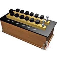 RESISTANCE BOX PLUG TYPE 5000 OHMS