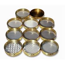 SOIL SIEVES SET OF 6-600,300,150 MICRONS,1.18.2.36,4.75 MM