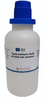 HYDROCHLORIC ACID N/10 500ML SDFINE