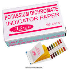 POTASSIUM DICHROMATE PAPER-100 LEAVES GRIFFCHEM