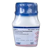 POTASSIUM FERRICYANIDE LR 500G GRIFFCHEM