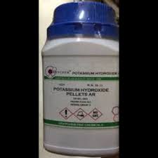 POTASSIUM HYDROXIDE PELLETS AR 500G GRFFCHEM