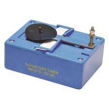 TICKER TAPE TIMER WITH ROLL AND HOLDER SUPERIOR BLUE