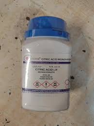CITRIC ACID MONOHYDRATE LR 500G GRIFFCHEM
