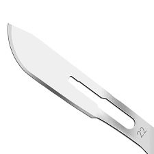 SCALPEL BLADES PKT OF 100-NO.22